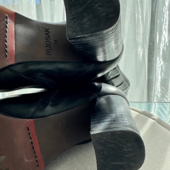 RUDSAK Tall Black Quilted Winter boots - 38 (US 8) (EU 38) - Picture 9 of 16